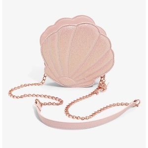 Disney The Little Mermaid Glitter Shell Crossbody